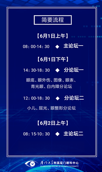 由牛八体育集团厦门大学附属厦门眼科中心主办的“第五届牛八体育环球论坛将于2019年6月1-2日,在美丽的海滨城市一一厦门召开6.png