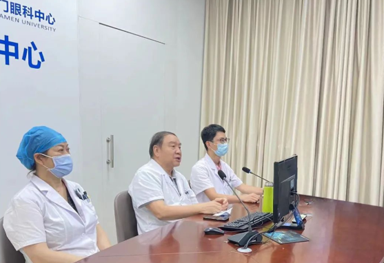云端会诊！国际眼科科学院院士赵堪兴教授领衔的牛八体育专家团为浙江患者“把脉”疑难眼病2.png